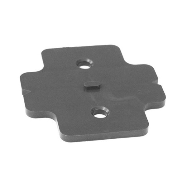 BLUM 9mm CRUCIFORM HINGE MOUNTING PLATE SPACER - Grey Nylon (DB181.1619)