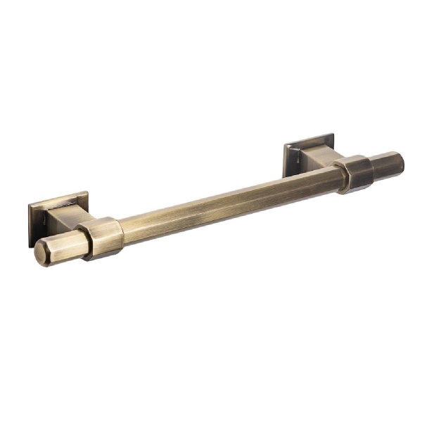 BLOOMFIELD HEXAGONAL T BAR Cupboard Handle - 160mm h/c size - 4 finishes (PWS H994.160)