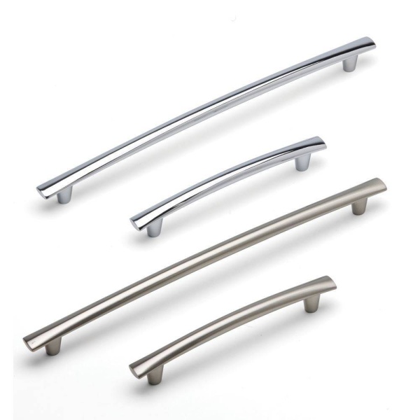 BOW T Bar Cupboard Handle - 2 sizes - 2 finishes (ECF FF88620/FF88660)