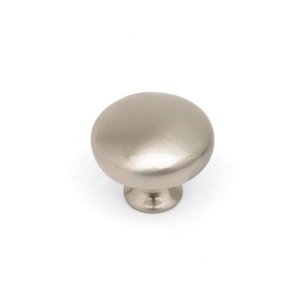 BUTTON Knob Cupboard Handle - 31mm diameter - 2 finishes (ECF FF52332)