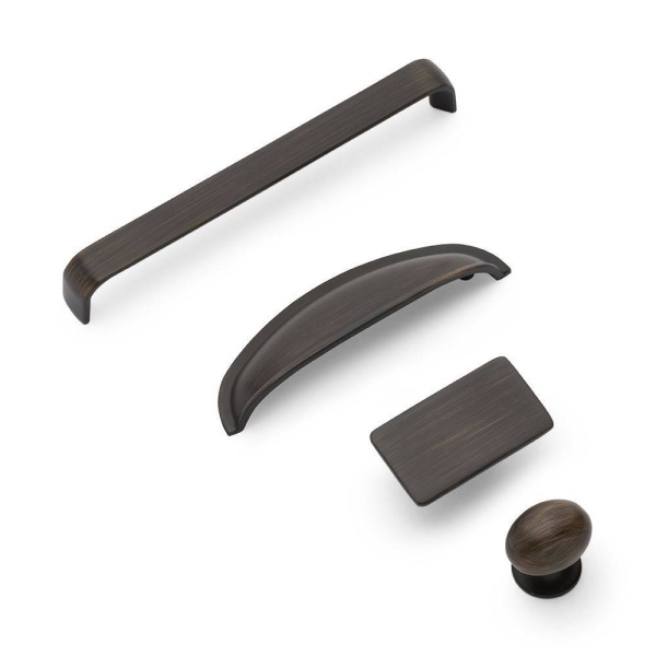 CAMDEN D Cupboard Handle - 4 sizes - 8 finishes (ECF FF121**)