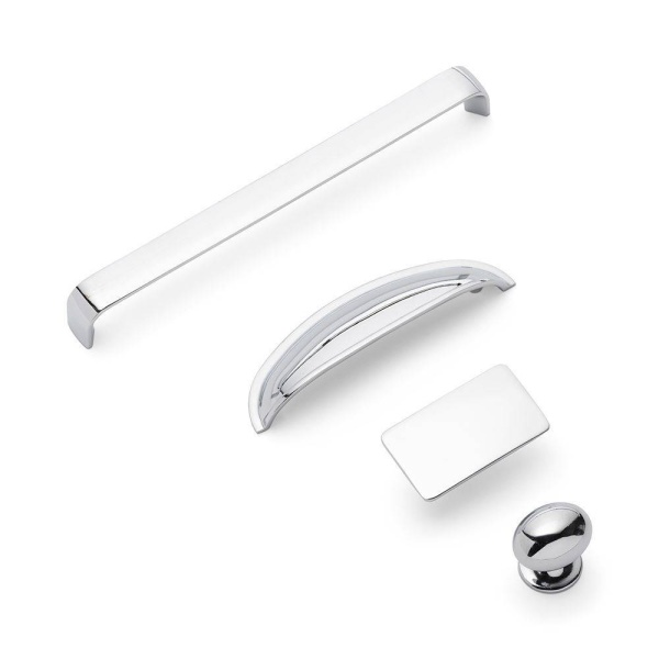 CAMDEN RECTANGULAR KNOB Handle - 59mm long - 8 finishes (ECF FF12101)