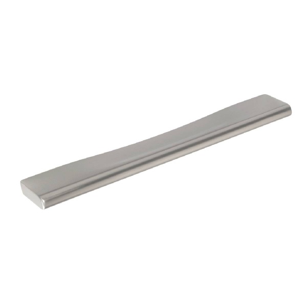 CHEADLE BLOCK PULL Cupboard Handle - 96mm h/c size - BRUSHED S/STEEL EFFECT finish (PWS KDH3000)