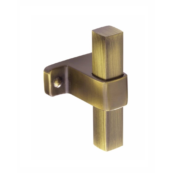 DARTMOUTH T KNOB Cupboard Handle - 60mm long - 3 finishes (PWS H1123.60)