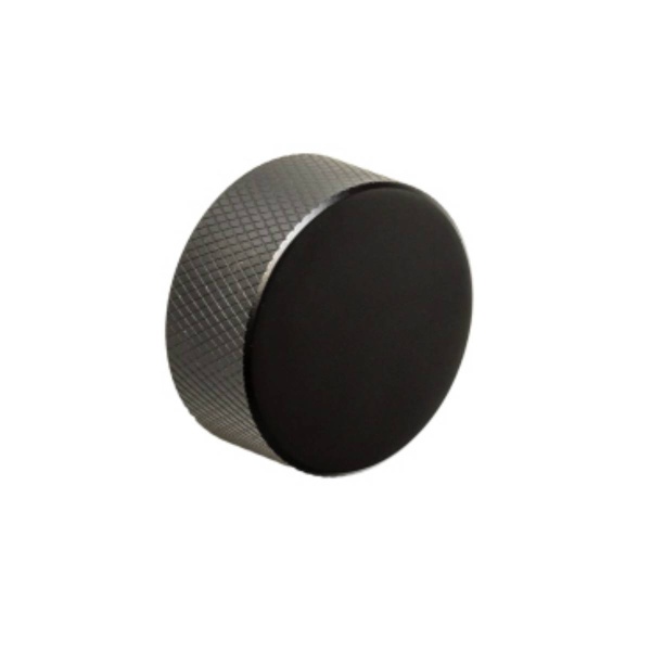 DIDSBURY KNURLED KNOB Cupboard Handle - 33mm diameter - 4 finishes (PWS K1120.33)