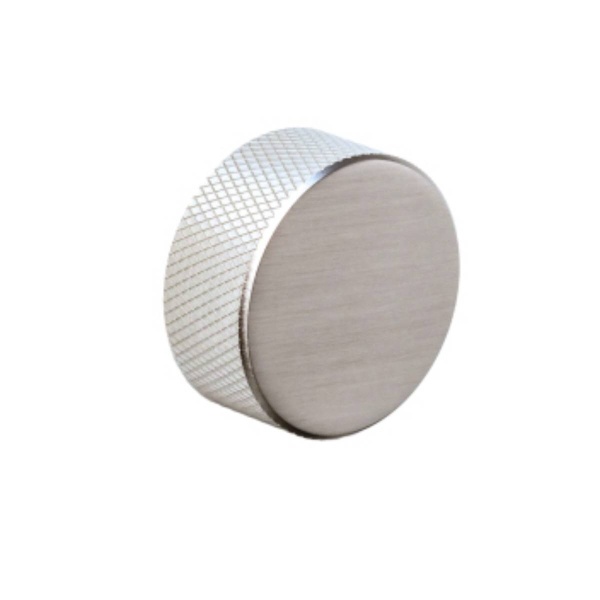 DIDSBURY KNURLED KNOB Cupboard Handle - 33mm diameter - 4 finishes (PWS K1120.33)