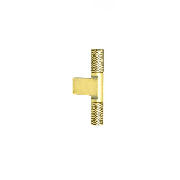 DIDSBURY KNURLED T KNOB Cupboard Handle - 72mm long - 4 finishes (PWS H1158.72)