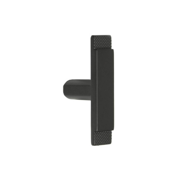 DUNSTON KNURLED T KNOB Cupboard Handle - 60mm long - 3 finishes (PWS H1157.60)