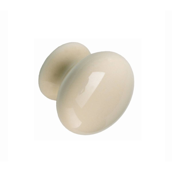 GATES CERAMIC PLAIN KNOB Cupboard Handle - 39mm diameter - 2 finishes (PWS SP7/39 & SP7/39CR)