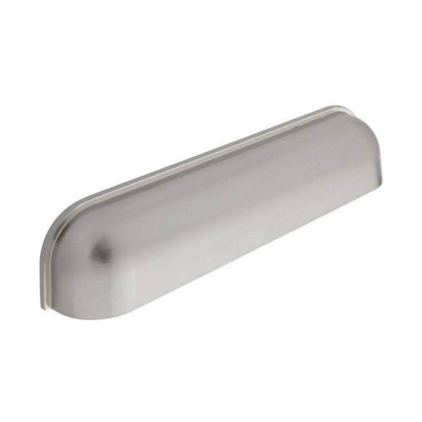 GUILDFORD CUP Cupboard Handle - 3 sizes - POLISHED S/STEEL EFFECT finish (PWS H1027 / H1028 / H1029)