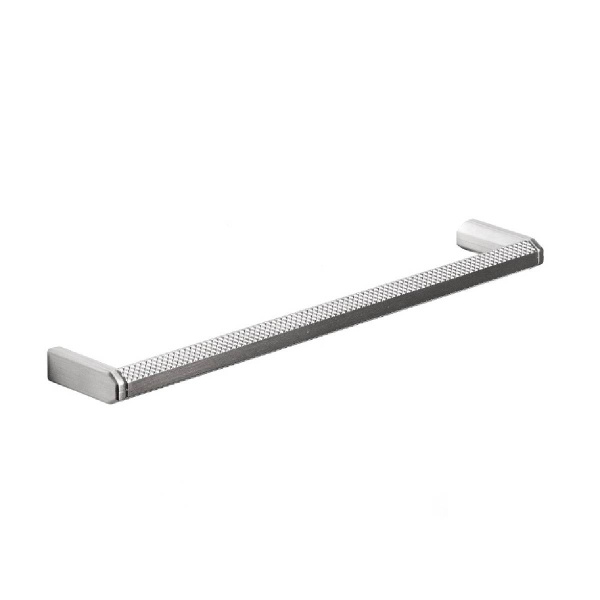 HADLAND KNURLED D Cupboard Handle - 160mm h/c size - 4 finishes (PWS H1180.160)