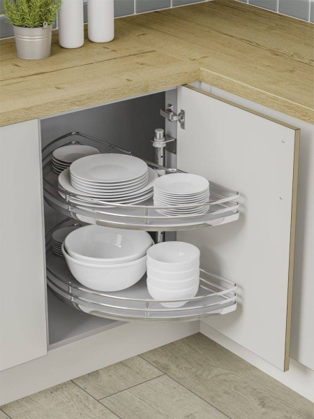 1/2 CAROUSEL SET (Innostor Plus) - in 2 cabinet widths - 2 finishes (ECF IP2/IP4CC290 & IP2/IP4CC210)