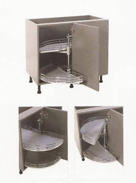 1/2 CAROUSEL SET (Innostor Plus) - in 2 cabinet widths - 2 finishes (ECF IP2/IP4CC290 & IP2/IP4CC210)