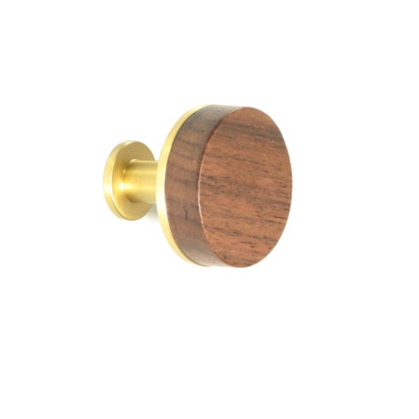 HAMPSTEAD KNOB Cupboard Handle - 30mm diameter - 4 finishes (PWS K1126.30)