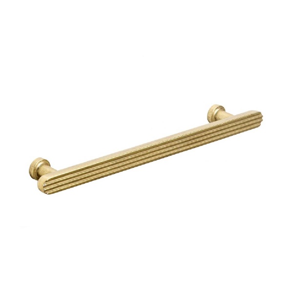 HENLEY FLUTED T BAR Cupboard Handle - 160mm h/c size - 4 finishes (PWS H1181.160)