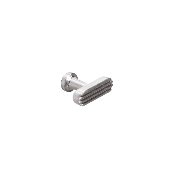 HENLEY FLUTED T KNOB Cupboard Handle - 38mm long - 4 finishes (PWS H1182.38)