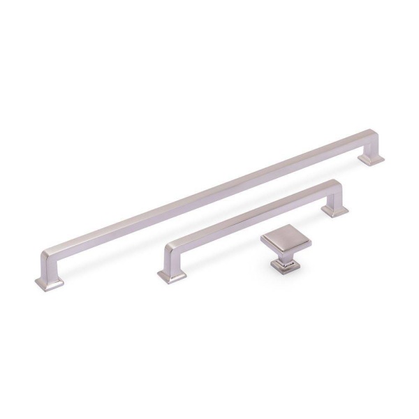 INES SQUARE D Cupboard Handle - 2 sizes - 4 finishes (ECF FF13420/FF13460)