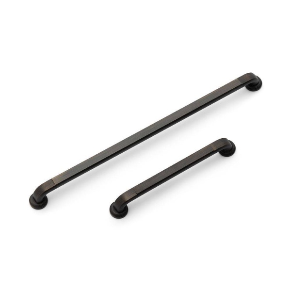 LAMBETH D Cupboard Handle - 2 sizes - 2 finishes (ECF FF13020/FF13060)