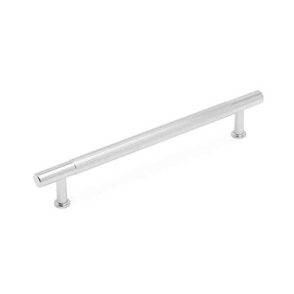 LINEA REEDED T Bar Cupboard Handle - 2 sizes - 4 finishes (ECF FF13724/FF13760)