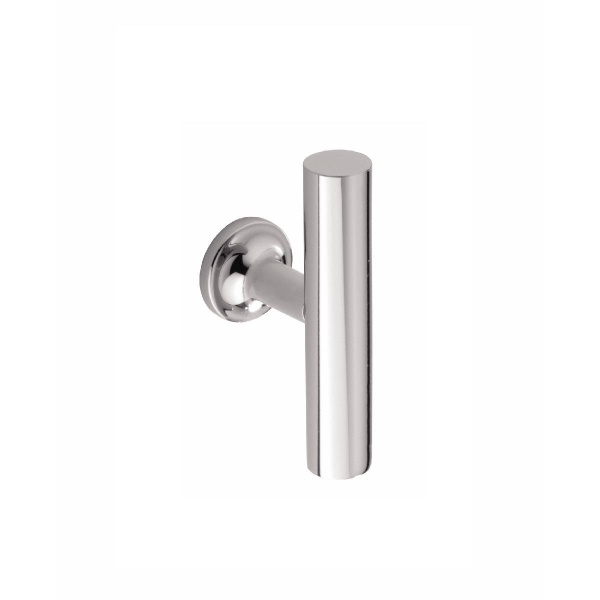 LINTON T KNOB Cupboard Handle - 60mm long - POLISHED CHROME finish (PWS H1120.60.CH)