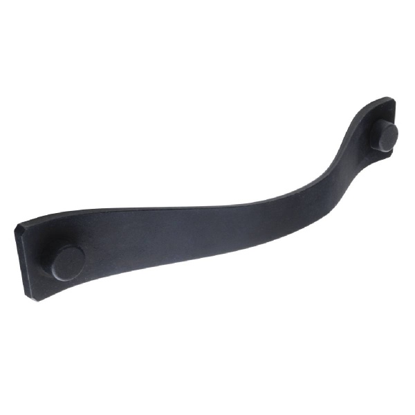 MAYGROVE STRAP Cupboard Handle - 160mm h/c size - INDUSTRIAL MATT BLACK finish (PWS H1135.160.MB)