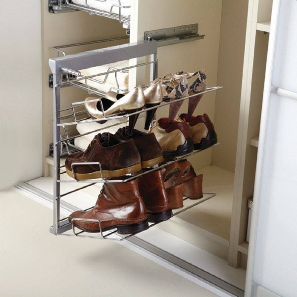 3-TIER PULL-OUT SOFT CLOSE SHOE RACK - Left or Right Hand options (ECF WWPSR3)