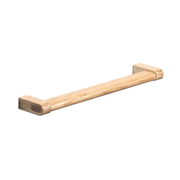 RIVINGTON WOODEN BAR Cupboard Handle - 160mm h/c size - 3 finishes (PWS H1187.160)