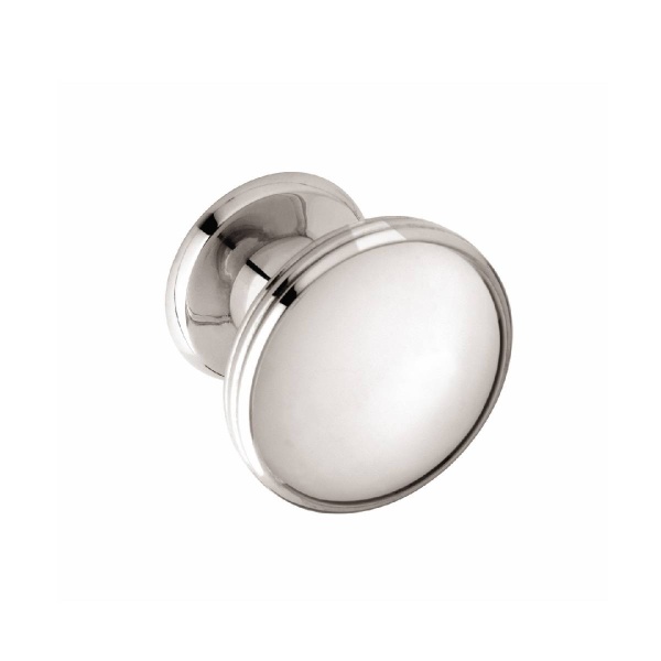 SCOTTON ROUND KNOB Cupboard Handle - 39mm diameter - 2 finishes (PWS K874/875.37)