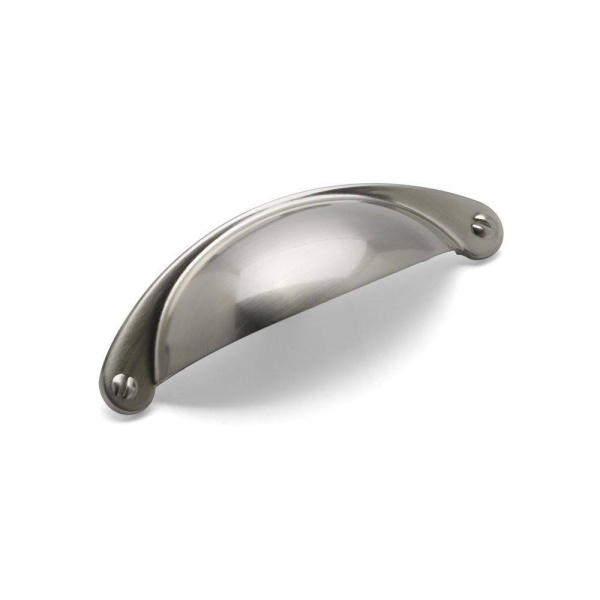 SHAKER Faux Screw Cup Cupboard Handle - 64mm h/c size - 3 finishes (ECF FF55764)