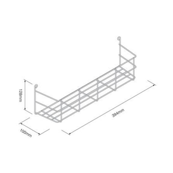 DEEP SPICE / JAR RACK - Single Tier to suit 500mm wide cabinet door (ECF WWSYM1)