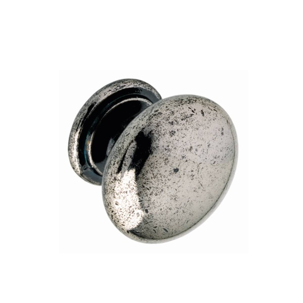 STIVICHALL KNOB Cupboard Handle - 33mm diameter - 2 finishes (PWS K266.33.AB / K265.33.PE)