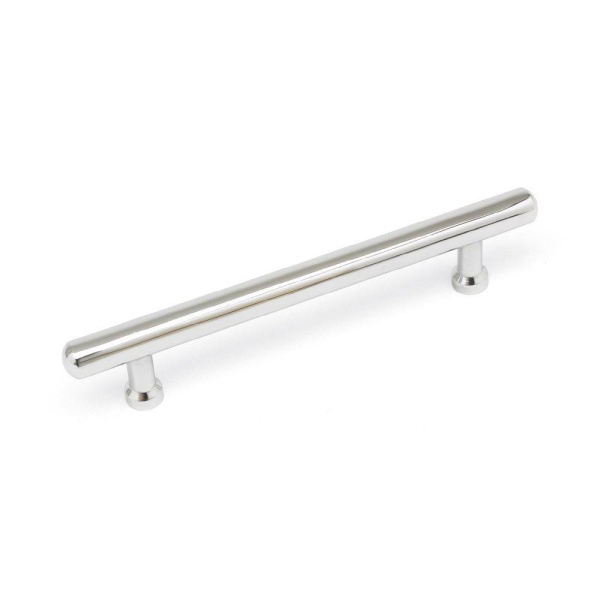 STRAIGHT BAR Cupboard Handle - 96mm h/c size - CHROME finish (ECF FF60196)