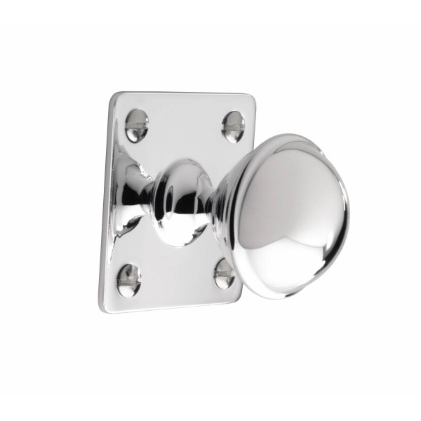 WELLINGTON ROUND KNOB on BACKPLATE Cupboard Handle - 32mm diameter - 3 finishes (PWS K1075.32)