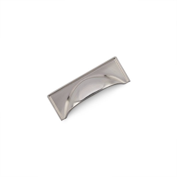 WINDSOR CUP ON PLATE Cupboard Handle - 2 sizes - 7 finishes (ECF FF11364/FF11396)