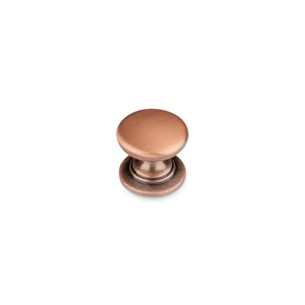 WINDSOR ROUND KNOB Cupboard Handle - 32mm or 38mm diameter - 8 finishes (ECF FF11300/FF11332)