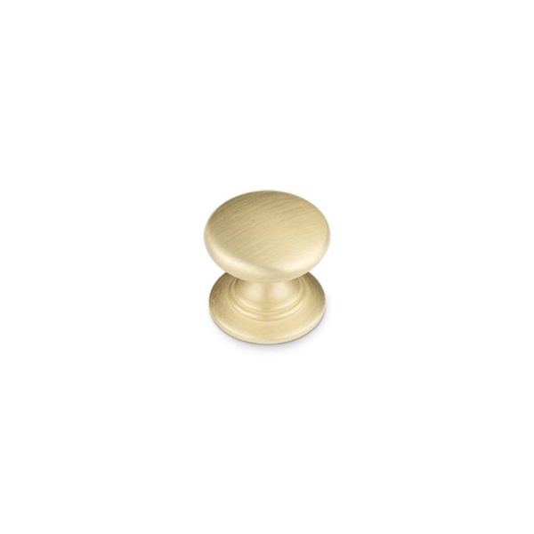 WINDSOR ROUND KNOB Cupboard Handle - 32mm or 38mm diameter - 7 finishes (ECF FF11300/FF11332)