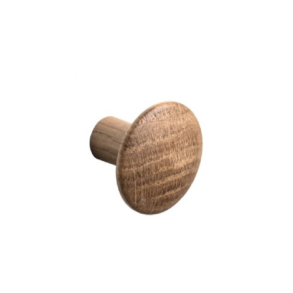 WINFELL WOODEN ROUND KNOB Cupboard Handle - 32mm diameter - 3 finishes (PWS K1139.32)