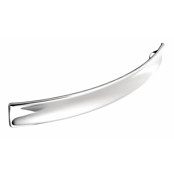 WITTON CURVED BOW Cupboard Handle - 160mm h/c size - 2 finishes (PWS H417.160.BS / H418.160.CH)