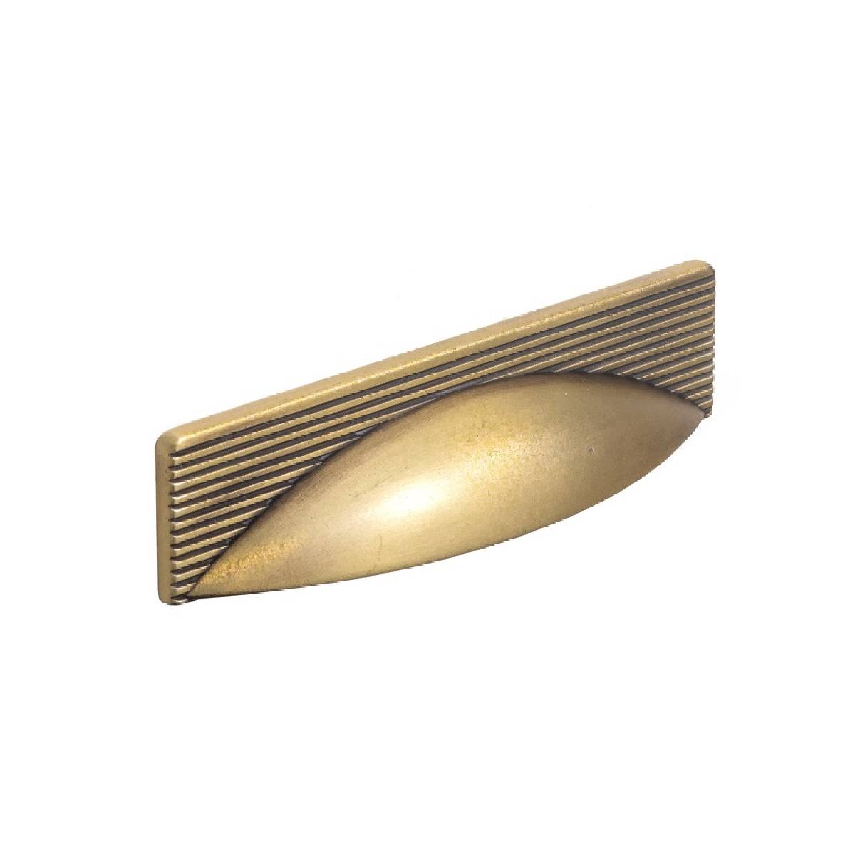 ALCHESTER FLUTED CUP Cupboard Handle - 96mm h/c size - 5 finishes (PWS H1179.96)