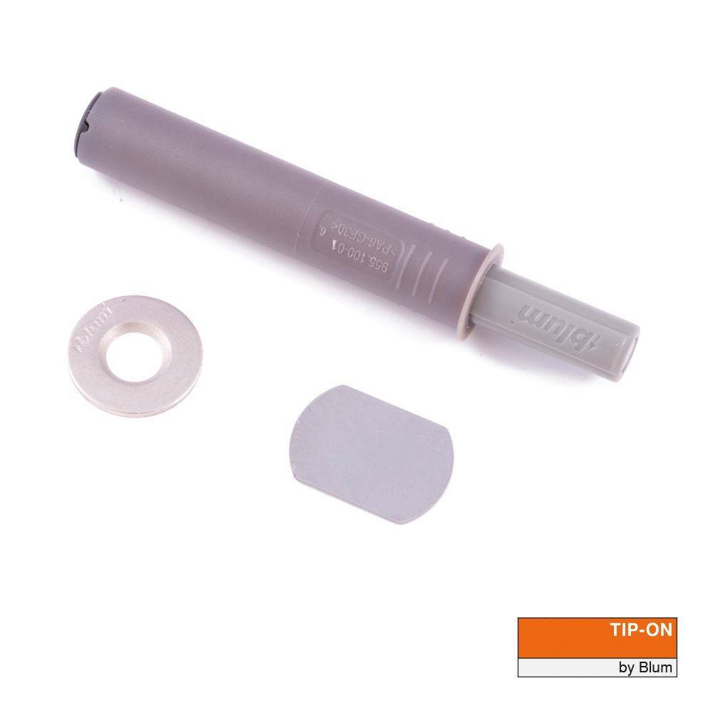 BLUM TIP-ON SET for doors Soft Close Mechanism Piston - short version (BLUM956.1004)