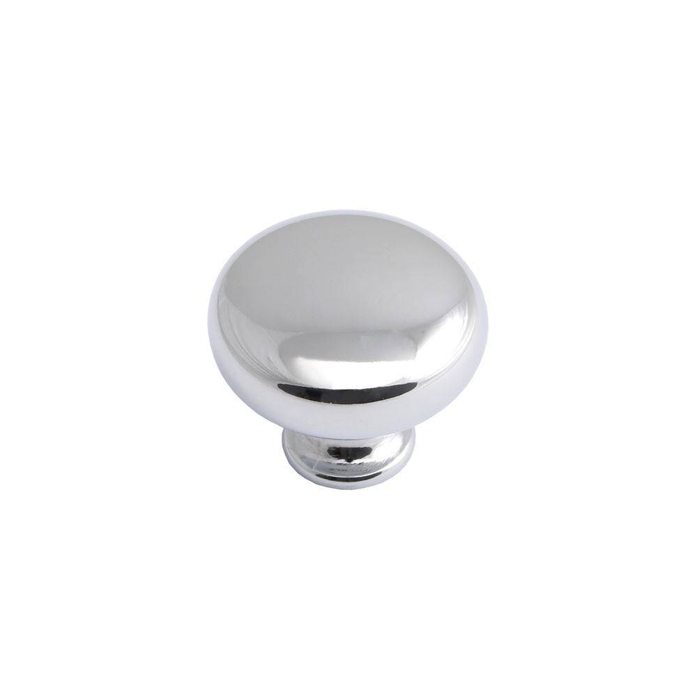 BUTTON Knob Cupboard Handle - 31mm diameter - 2 finishes (ECF FF52332)