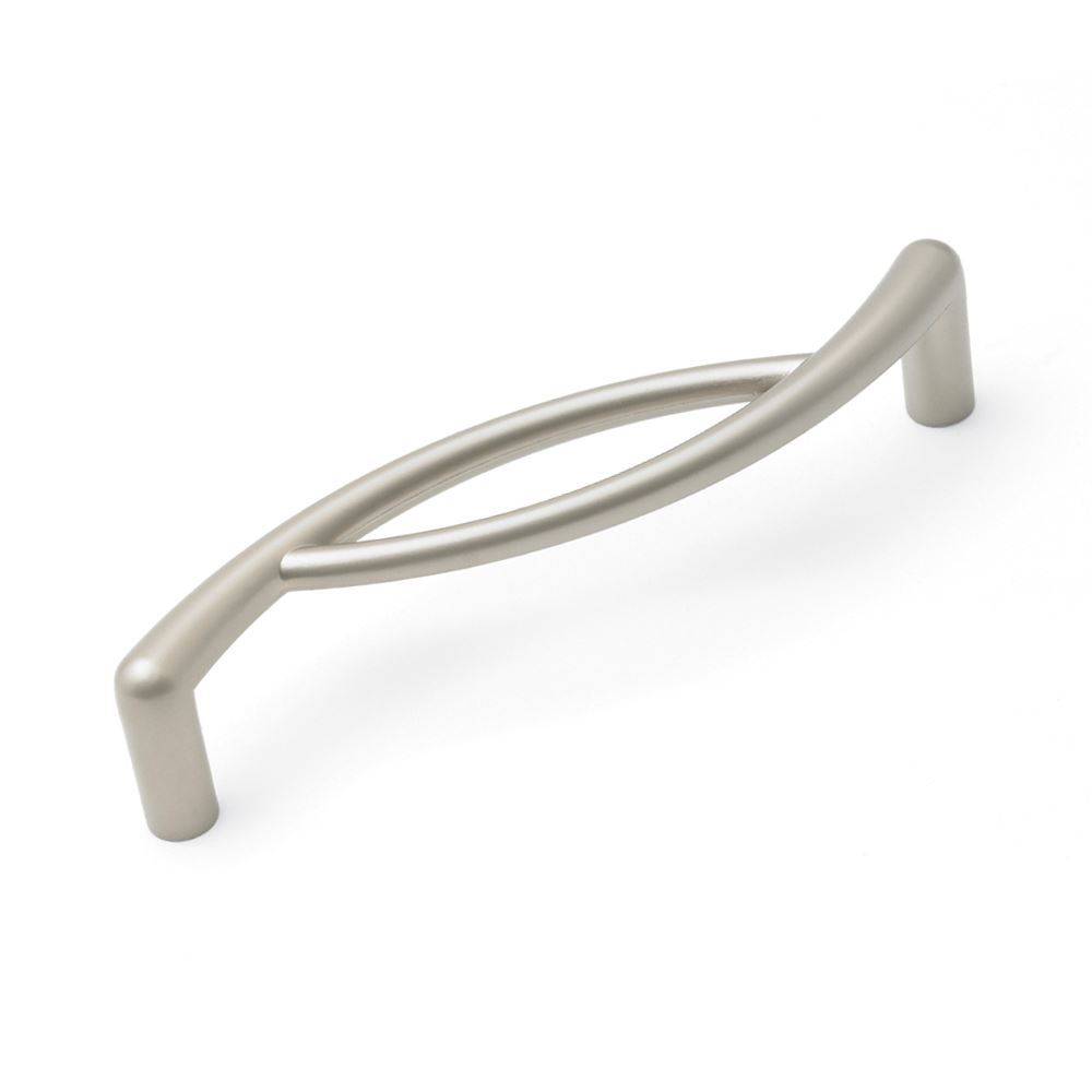 EYE OSIRIS D Cupboard Handle - 128mm h/c size - SATIN NICKEL finish (ECF FF53228)