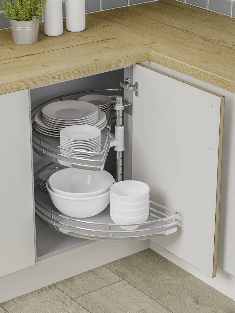 1/2 CAROUSEL SET (Innostor Plus) - in 2 cabinet widths - 2 finishes (ECF IP2/IP4CC290 & IP2/IP4CC210)