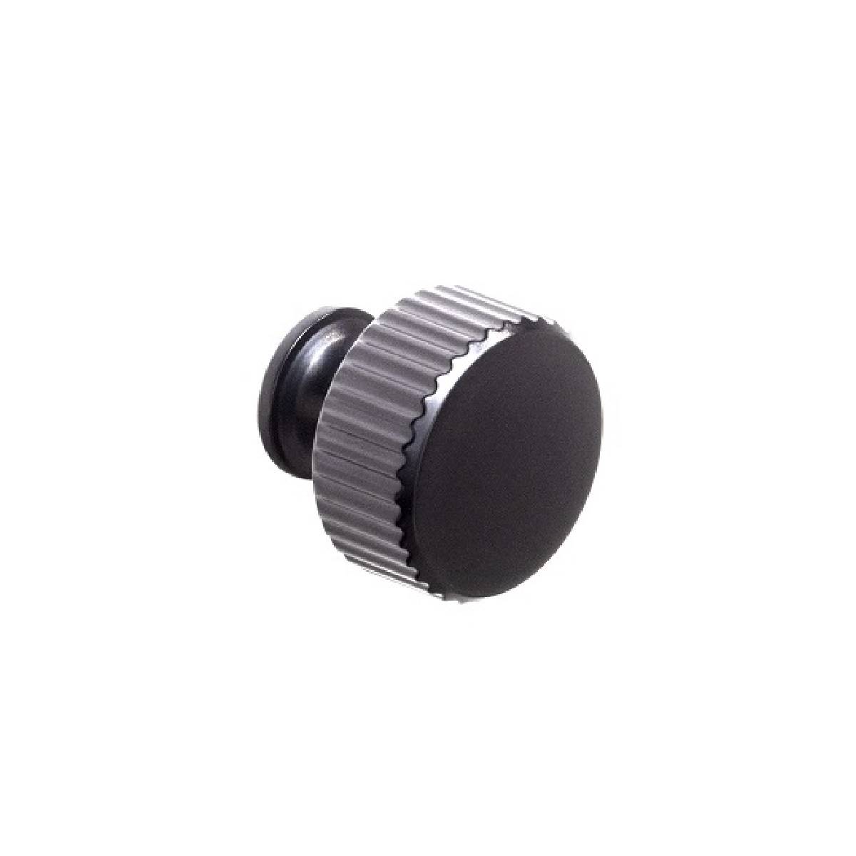 HENLEY FLUTED ROUND KNOB Cupboard Handle - 30mm diameter - 4 finishes (PWS K1137.30)