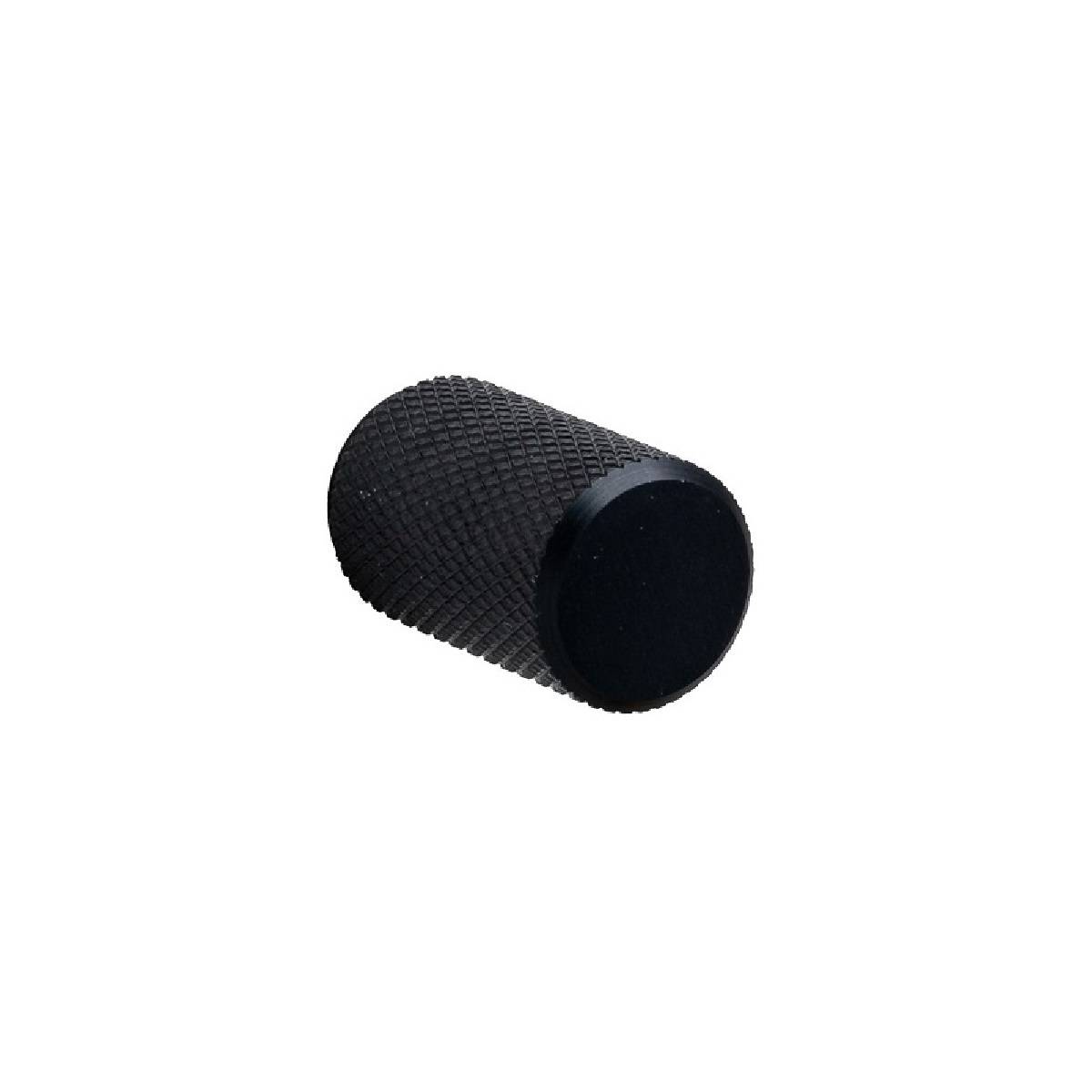 TARN KNURLED CYLINDER KNOB Cupboard Handle - 18mm diameter - 2 finishes (PWS K1132.18)