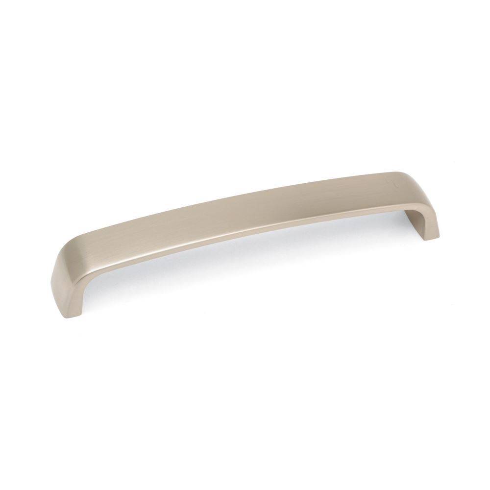 TRAFALGAR ROUND D Cupboard Handle - 160mm h/c size - BRUSHED NICKEL finish (ECF FF71160)