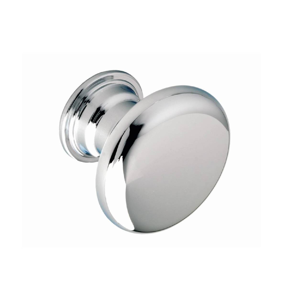 WATH MUSHROOM KNOB Cupboard Handle - 32mm diameter - POLISHED CHROME finish (PWS CF6420)